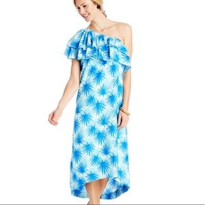 Vineyard Vines Electric Palm Hi-Lo Dress NWOT